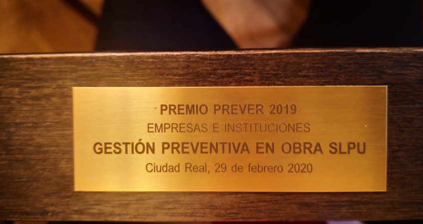 Premio Prever 2019 GespreObra